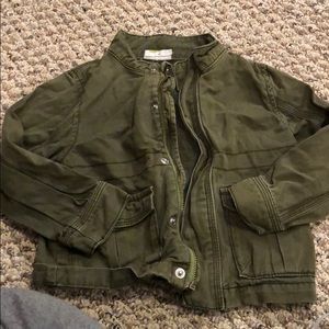Gymboree army green utility jacket
